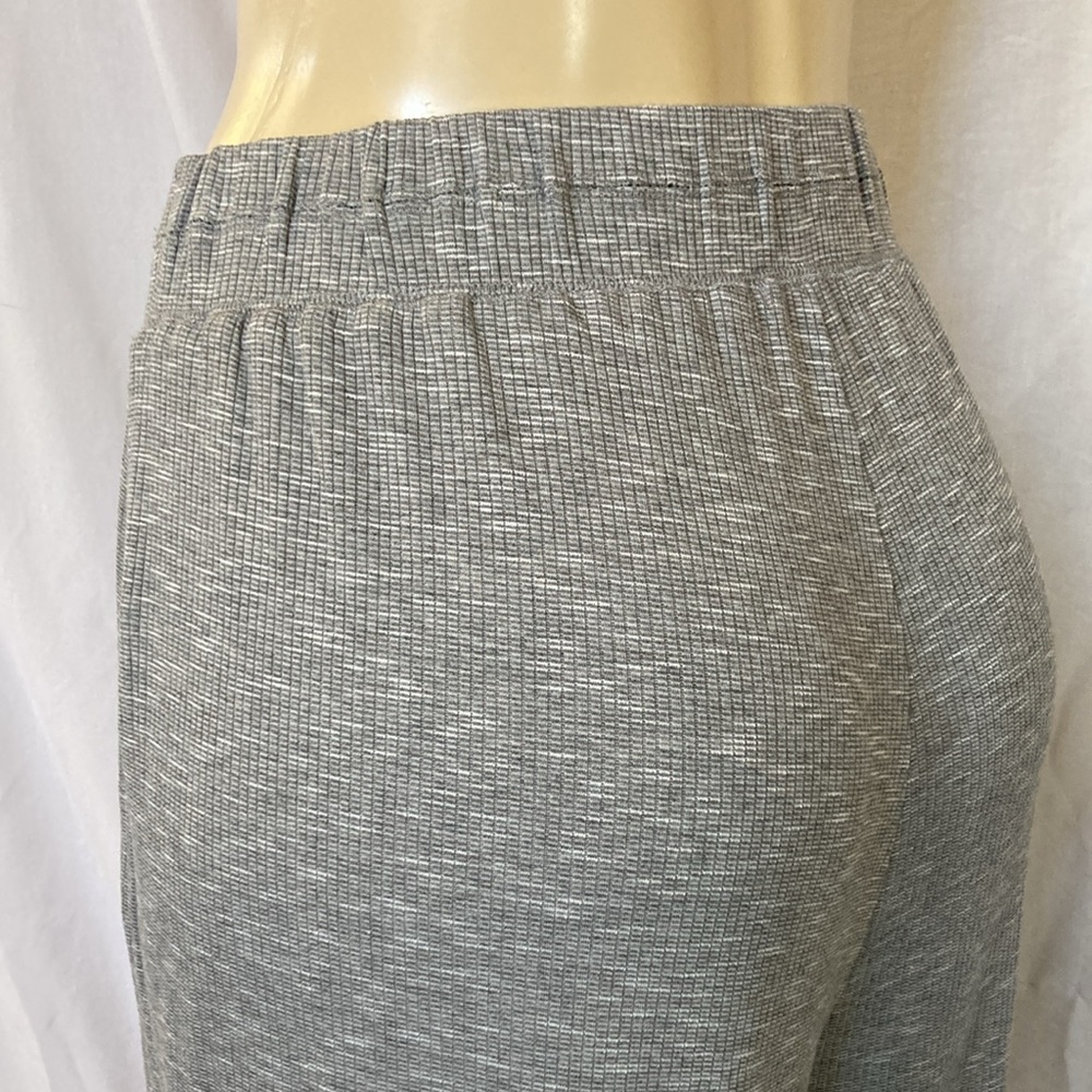 FINAL PRICE DEMOCRACY Knit Textured Sweat Pants Plus Size 2X Crop Wide Leg NWOT - Picture 10 of 10